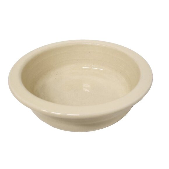 Vintage Homer Laughlin China Fiesta Ware Round Ceramic Yellow Serving Bowl - Picture 1 of 7